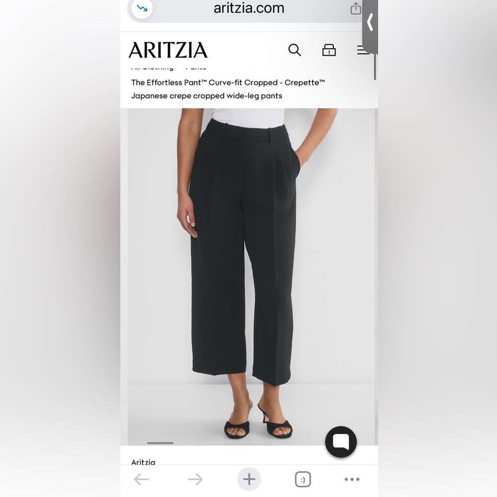 Aritzia  dark night navy Women's Pants